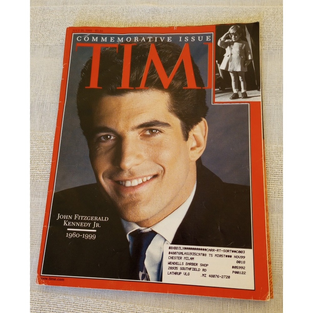 Time Magazine 7/26/1999 Commemorative Issue In Memory of JFK Jr. VGUC